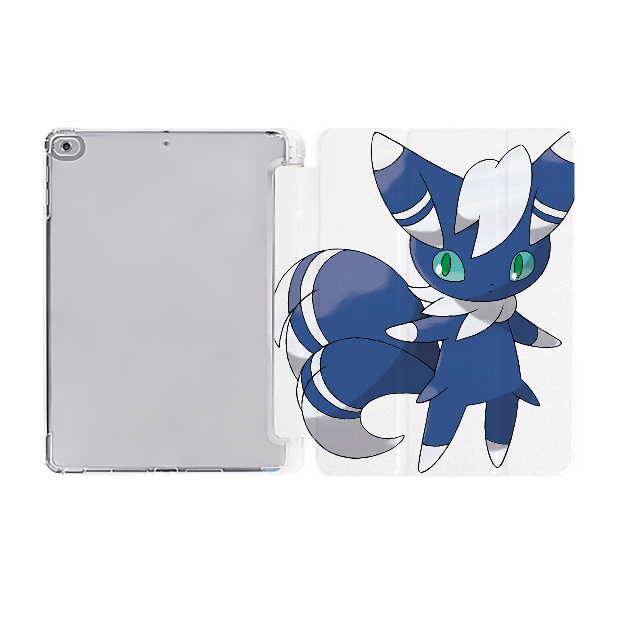 （画像用） ポケットモンスター Pokémon IPad ケース ペン収納付き 三つ折りスタンド PUレザー×シリコン 対応機種9.5/10.5/10.9インチ